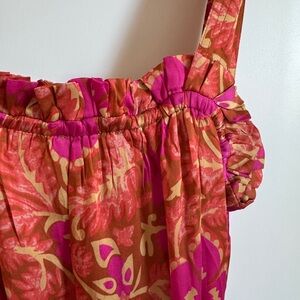 Cleobella brand new Pink and Orange Floral Dress
